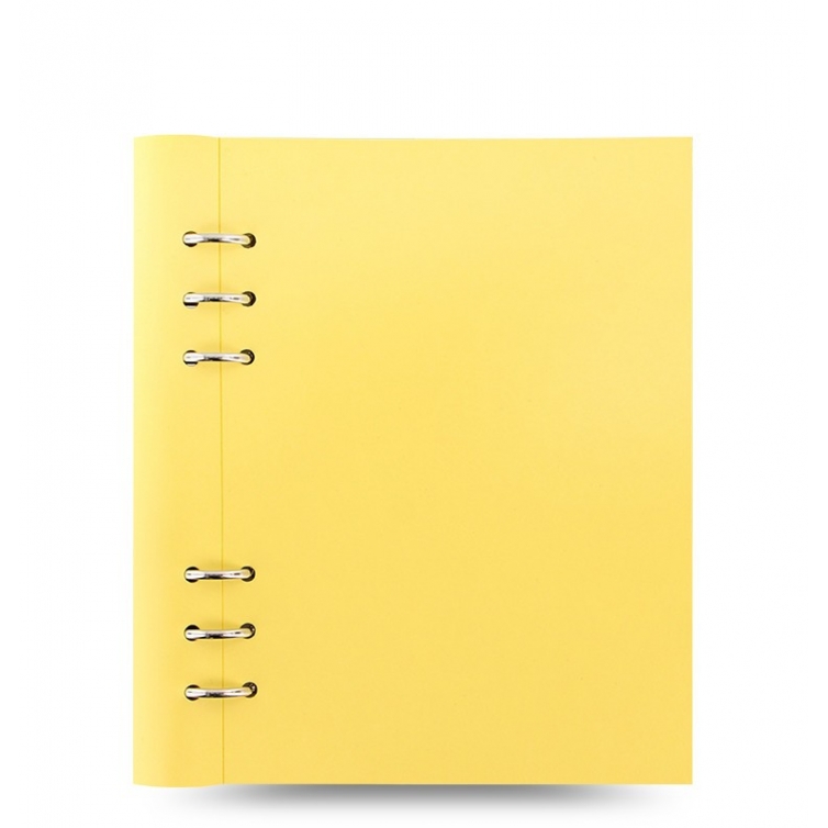 Clipbook Pastel A5 pastelově žlutý FILOFAX - 1