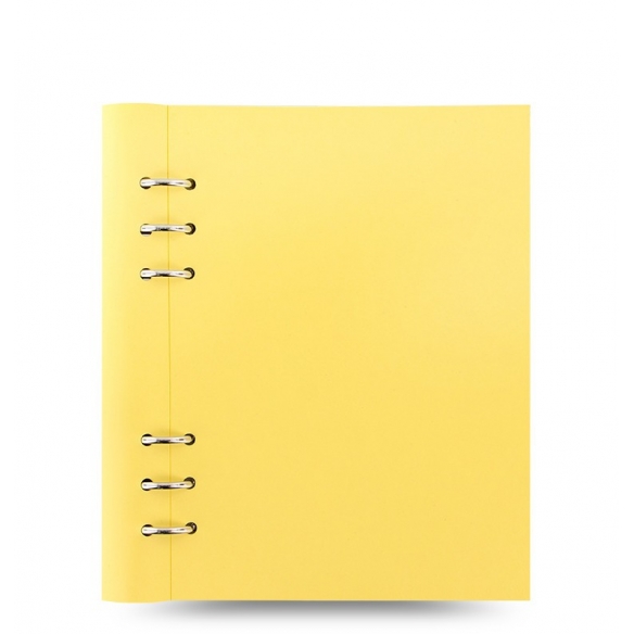 Clipbook Pastel A5 pastelovo žltý FILOFAX - 1