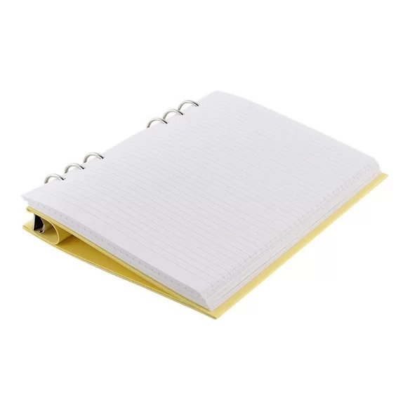 Clipbook Pastel A5 pastelově žlutý FILOFAX - 3