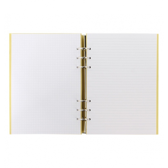 Clipbook Pastel A5 pastelovo žltý FILOFAX - 4