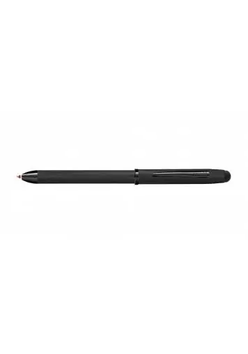 An effortless twist transforms this finely-crafted black ballpoint pen, to a red editing pen, to a pencil, and back again. On the other end is a precision stylus to improve accuracy and ease when you interact with your favorite mobile device. However you choose to work and create, Tech3+ delivers on versatility, convenience, and style.

