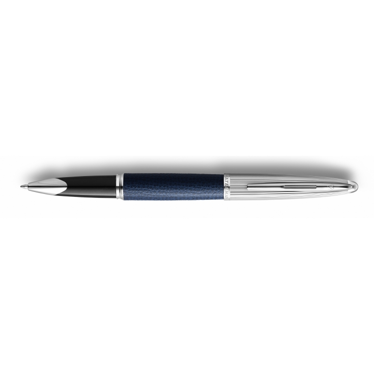 Carene Kugelschreiber blaues Leder WATERMAN - 1