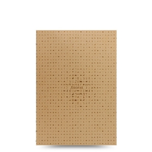 Icon Notebook A5 Náhradný blok svetlo hnedý FILOFAX - 1