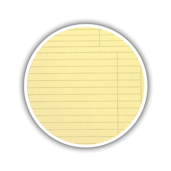 International Notepad A4 Yellow Ruled OXFORD - 2