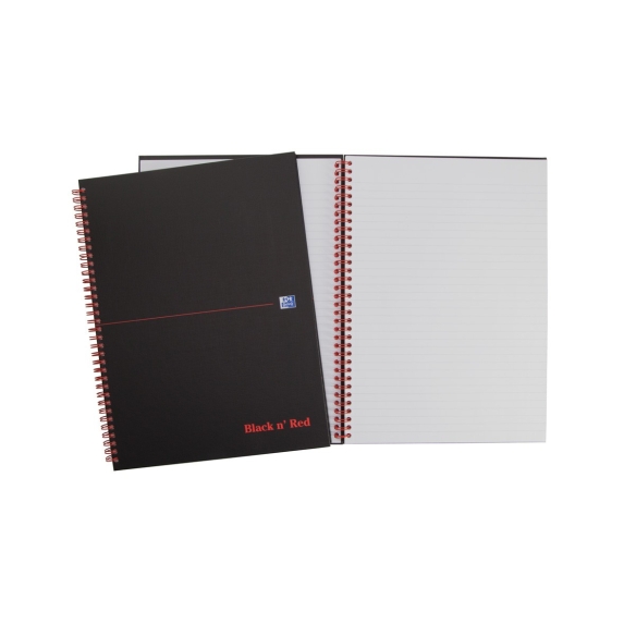 Black n Red Notebook A4 ruled OXFORD - 3