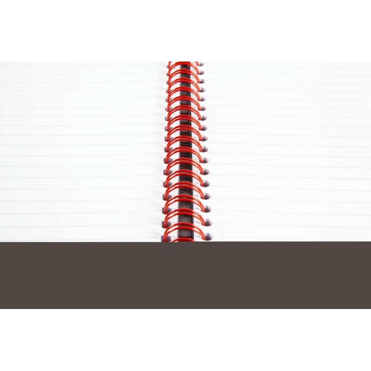 Black n Red Notebook A4 linajkový OXFORD - 6