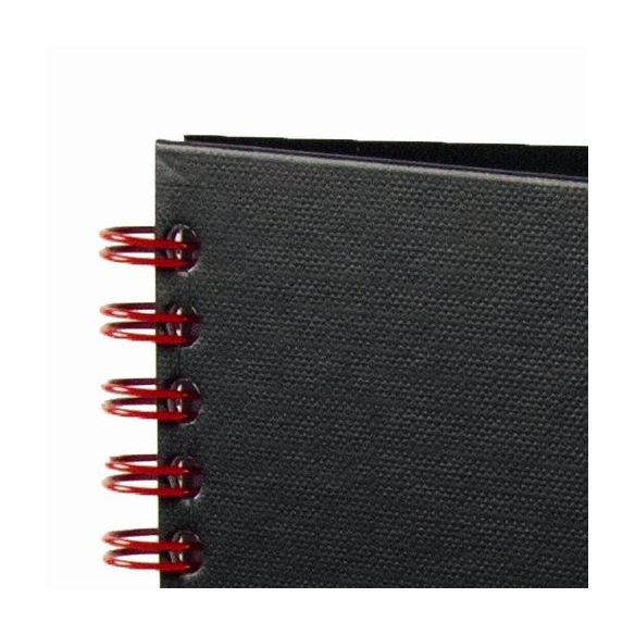 Black n Red Notebook A5 squared OXFORD - 3
