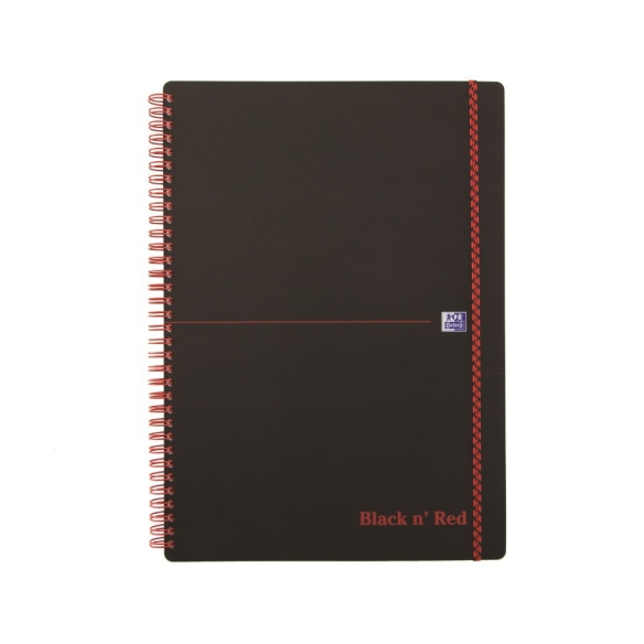 Black n Red Movebook A4 štvorčekový OXFORD - 1