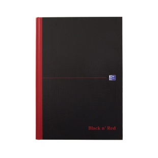 Black n Red Záznamová Kniha A4 linajková OXFORD - 1