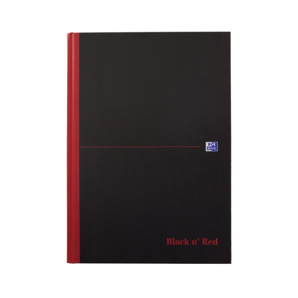 Black n Red Záznamová Kniha A4 štvorčeková OXFORD - 1