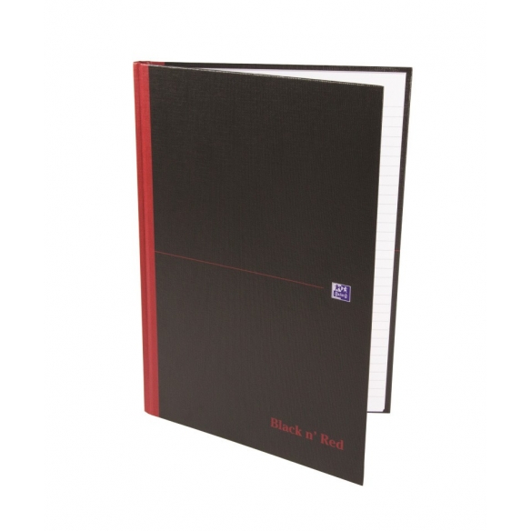 Schwarzes und rotes Notizbuch A4 kariert OXFORD - 2