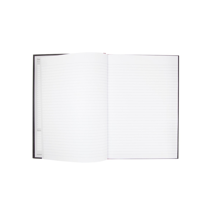 Schwarzes und rotes Notizbuch A4 kariert OXFORD - 5