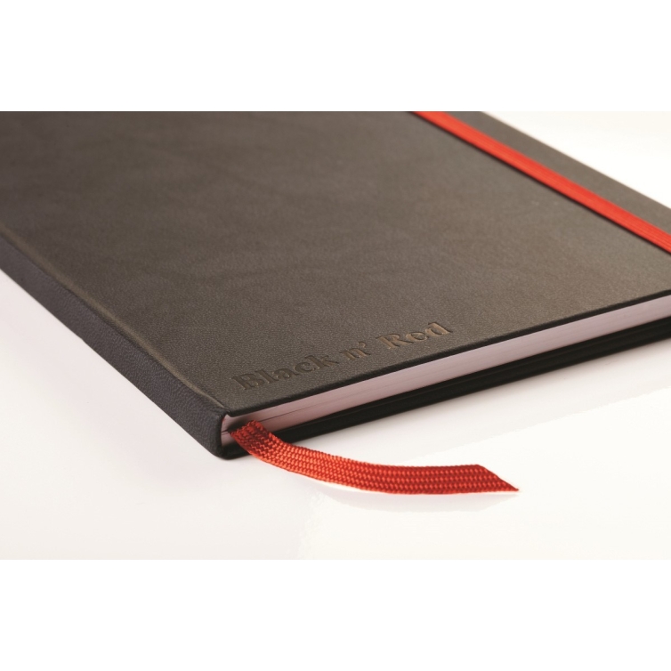 Black n Red Journal Zápisník A6 černý pevné desky OXFORD - 5