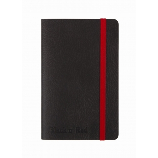 Black n Red Journal A6 black soft cover OXFORD - 1
