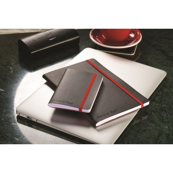 Black n Red Journal Zápisník A5 čierny mäkké dosky OXFORD - 7