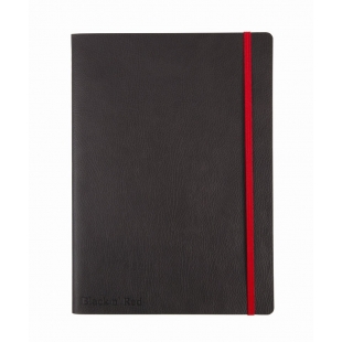 Black n Red Journal B5 black soft cover OXFORD - 1