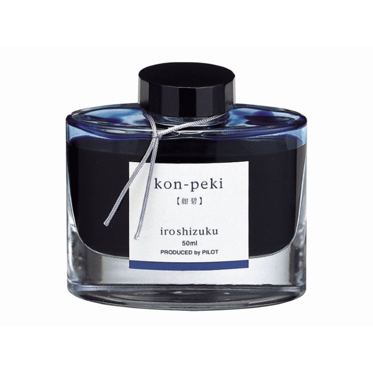 Iroshizuku Fľaškový Atrament Modrá Kon-Peki 50 ml PILOT - 2