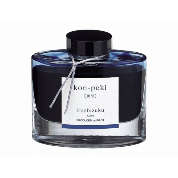 Iroshizuku Flasche Tinte Blau Kon-Peki 50 ml PILOT - 2