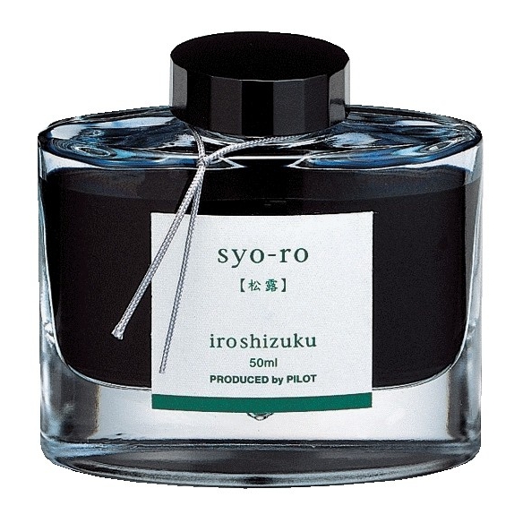 Iroshizuku Fľaškový Atrament Zelená Syo-ro 50 ml PILOT - 2