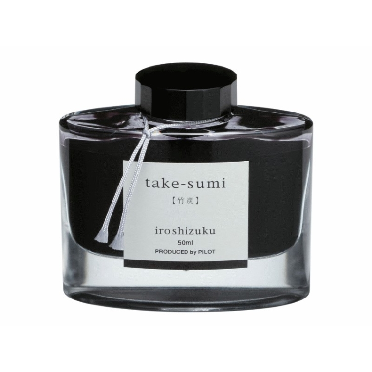 Iroshizuku Bottle Ink Black Take-Sumi 50 ml PILOT - 2