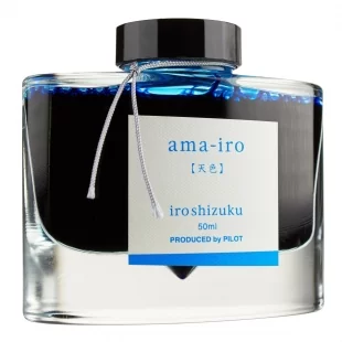 Iroshizuku Lahvový Inkoust Modrá Ama-Iro 50 ml PILOT - 1