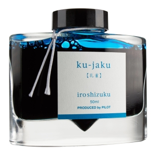 Iroshizuku Fľaškový Atrament Modrá Ku-Jaku 50 ml PILOT - 1