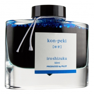 Iroshizuku Fľaškový Atrament Modrá Kon-Peki 50 ml PILOT - 1