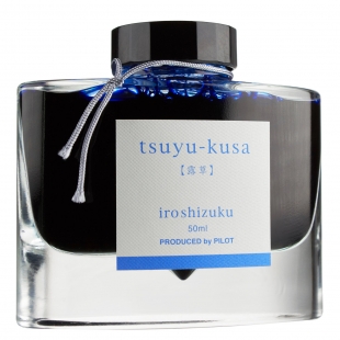 Iroshizuku Bottle Ink Blue Tsuyu-Kusa 50 ml PILOT - 1