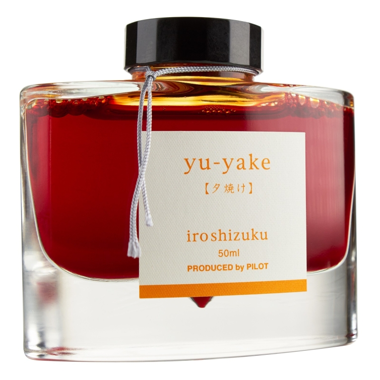 Iroshizuku Fľaškový Atrament Oranžová Yu-Yake 50 ml PILOT - 1