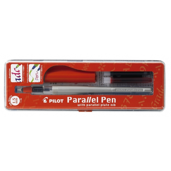 Parallel Pen plniace pero červené 1,5 mm PILOT - 2