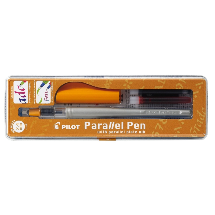 Parallel Pen plniace pero oranžové 2,4 mm PILOT - 2