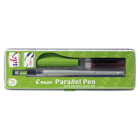 Parallel Pen plniace pero zelené 3,8 mm PILOT - 2