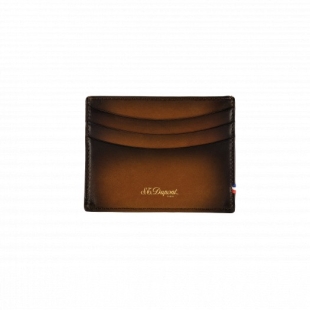 Atelier Credit Card Holder Brown S.T. DUPONT - 1