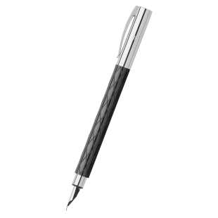Ambition Fountain pen Rhombus black FABER-CASTELL - 1