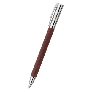 Ambition Guľôčkové pero Pear Wood hnedé FABER-CASTELL - 1