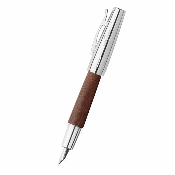 E-Motion Fountain pen Wood Reddish brown FABER-CASTELL - 1