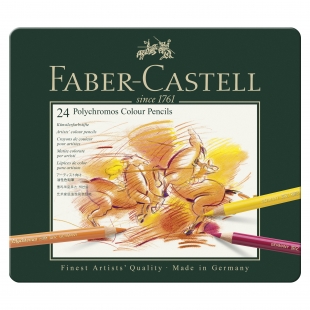 Polychromos Farebné Ceruzky 24 ks FABER-CASTELL - 1