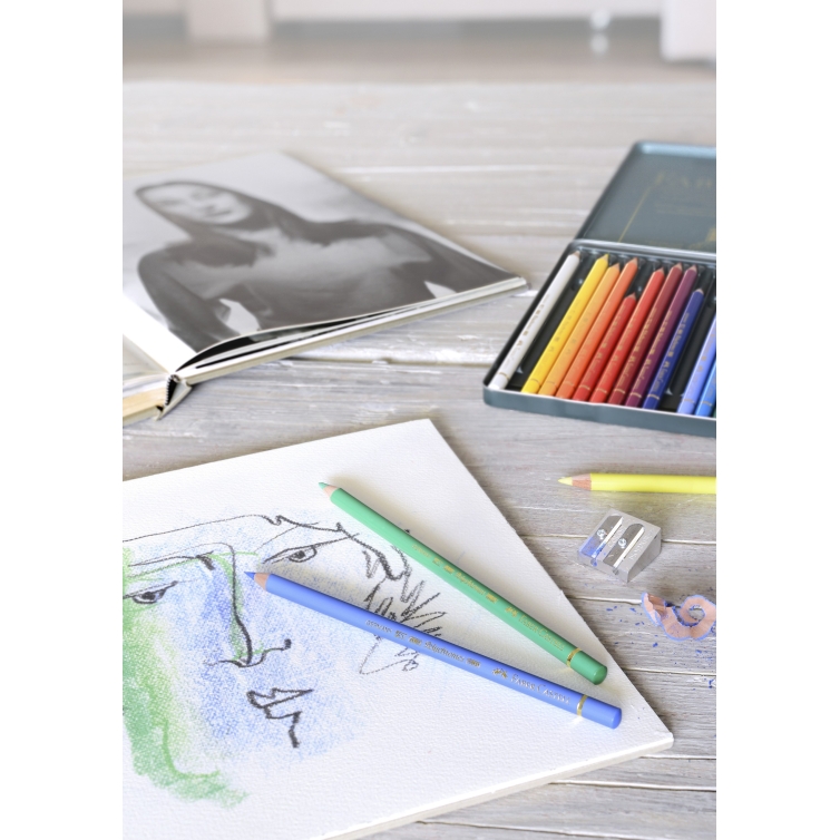 Polychromos Farebné Ceruzky 24 ks FABER-CASTELL - 2