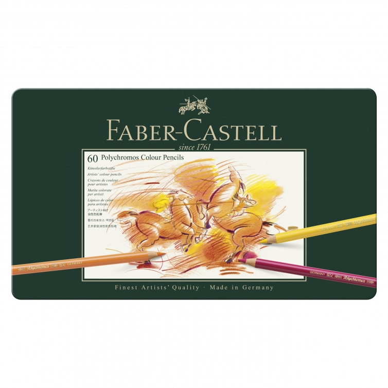 Polychromos Colour Pencils 60 pcs FABER-CASTELL - 1
