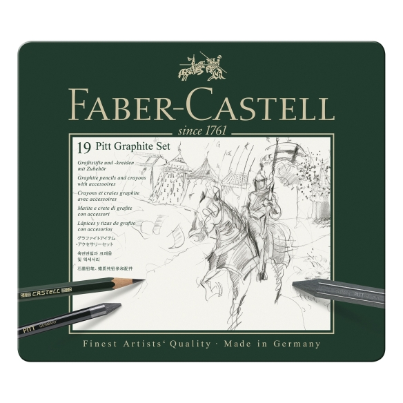 Pitt Graphite Sada tužek 19 ks FABER-CASTELL - 2