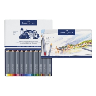 Goldfaber Aqua Watercolour Pencils 36 colours FABER-CASTELL - 1