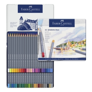 Goldfaber Aqua Aquarellstifte 48 Farben FABER-CASTELL - 1