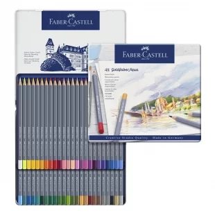 Goldfaber Aqua Watercolour Pencils 48 colours FABER-CASTELL - 1