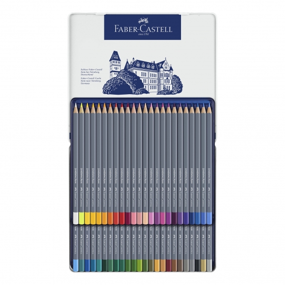Goldfaber Aqua Watercolour Pencils 48 colours FABER-CASTELL - 2