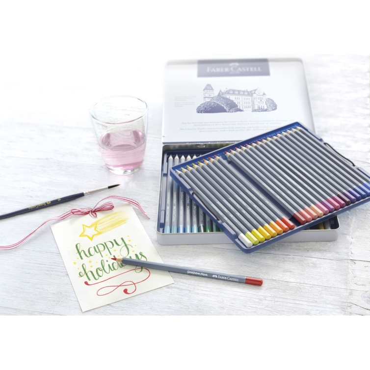 Goldfaber Aqua Akvarelové ceruzky 48 farieb FABER-CASTELL - 4