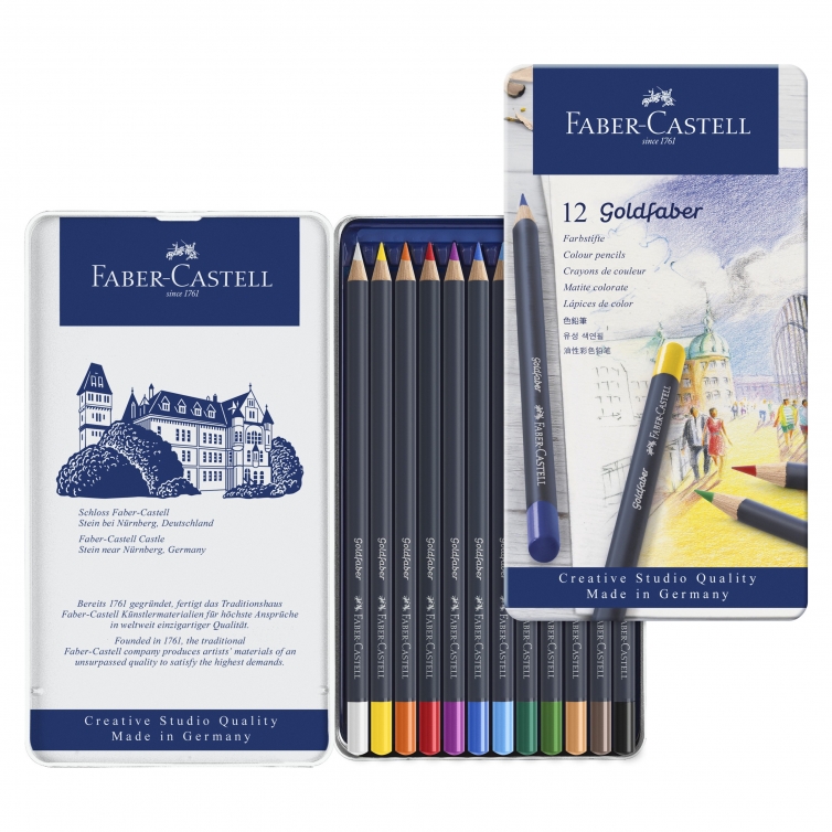 Goldfaber Colour Pencils 12 pcs FABER-CASTELL - 1