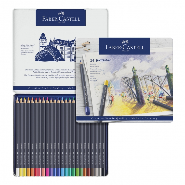 Goldfaber Colour Pencils 24 pcs FABER-CASTELL - 1