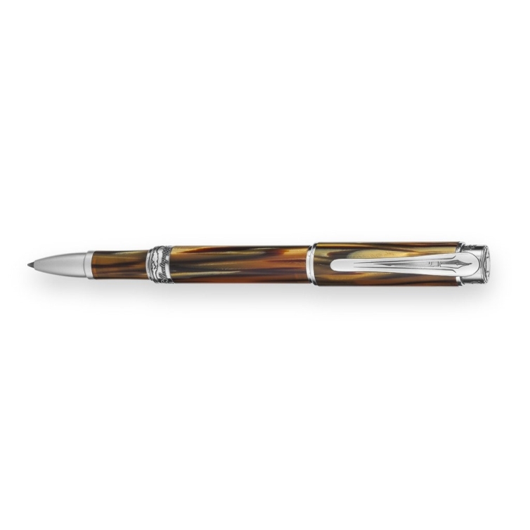 Hemingway The Writer Limitovaná edice Roller hnědý MONTEGRAPPA - 1