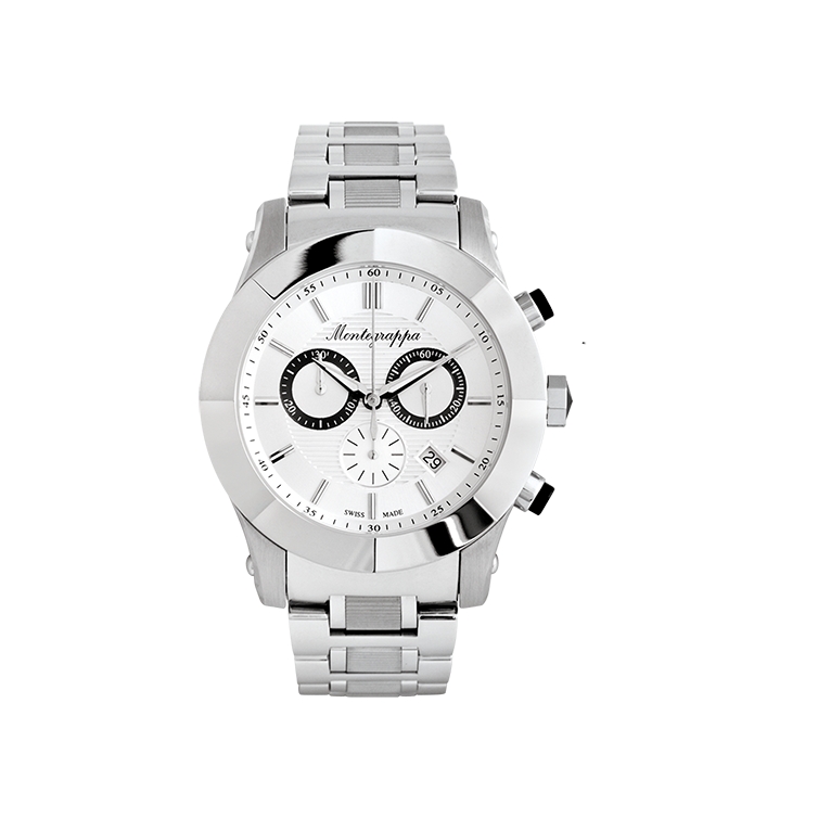 NeroUno Chrono Hodinky strieborné MONTEGRAPPA - 1