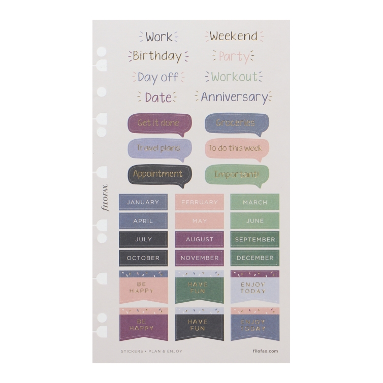 Gartenaufkleber Multi-fit FILOFAX - 4